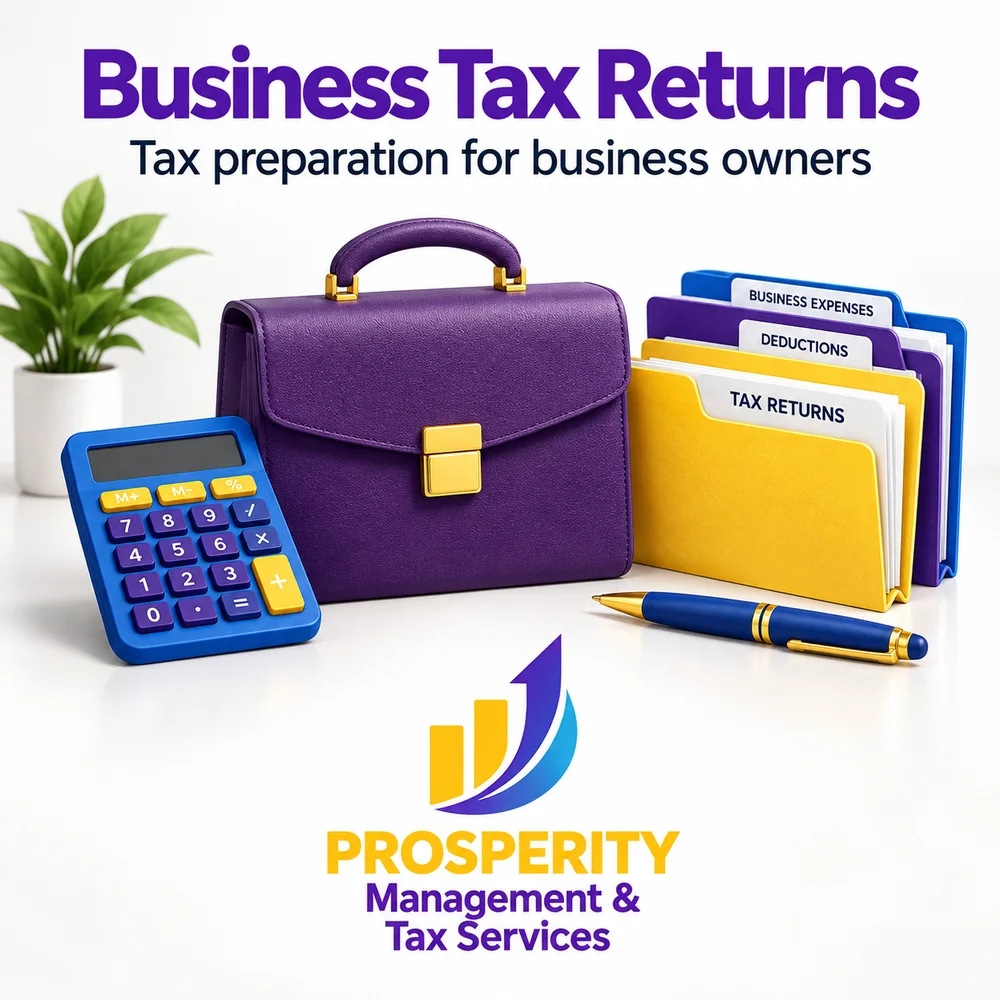 Business Tax Returns — tax preparation for business owners